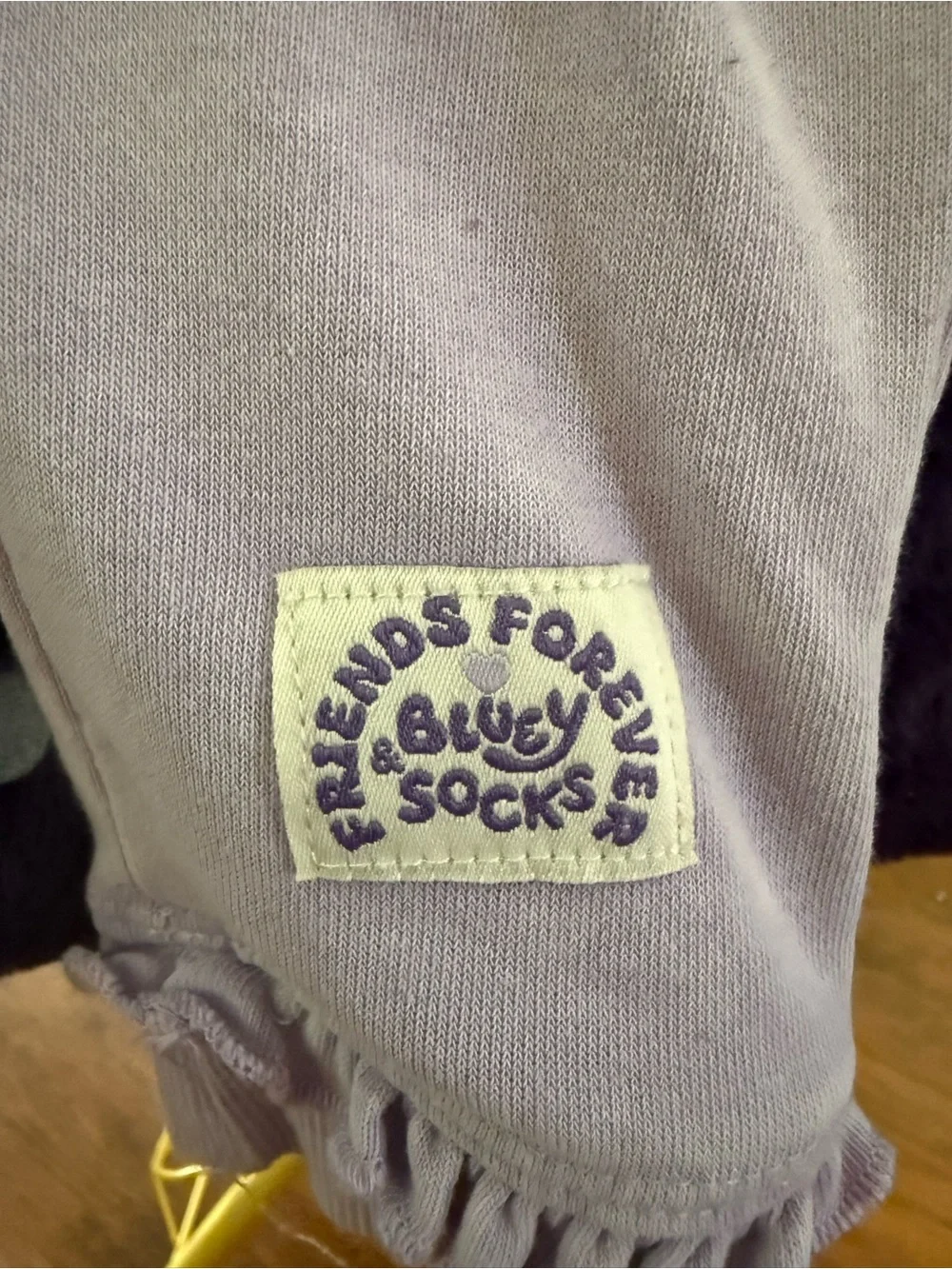 Bluey and Socks